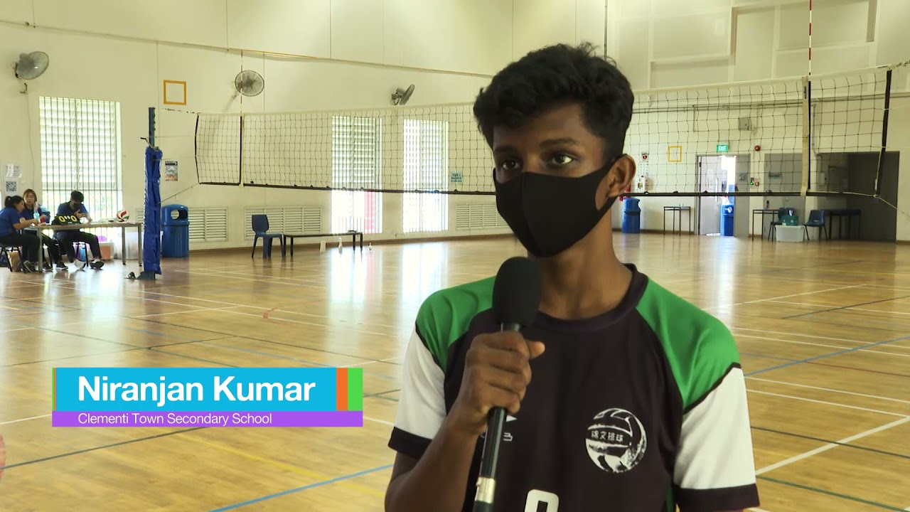 Volleyball B Division Boys West | National School Games Singapore 2021
