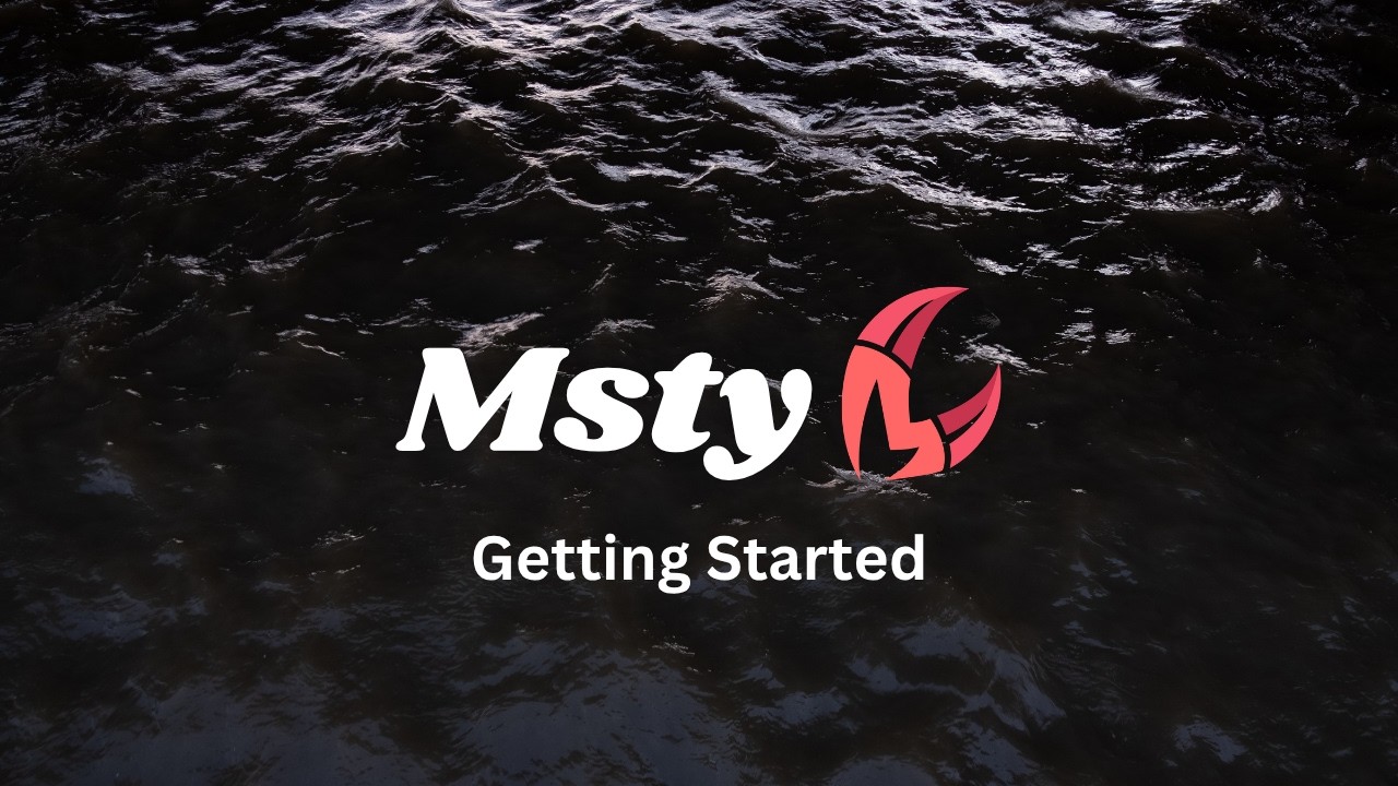 Msty Claw Beta - Начало работы