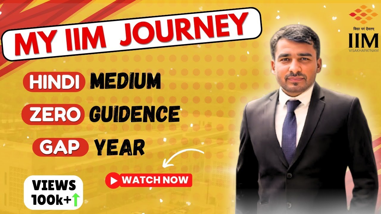 My IIM Journey | Story of my Life! IIM Visakhapatnam!  Sushant Singh