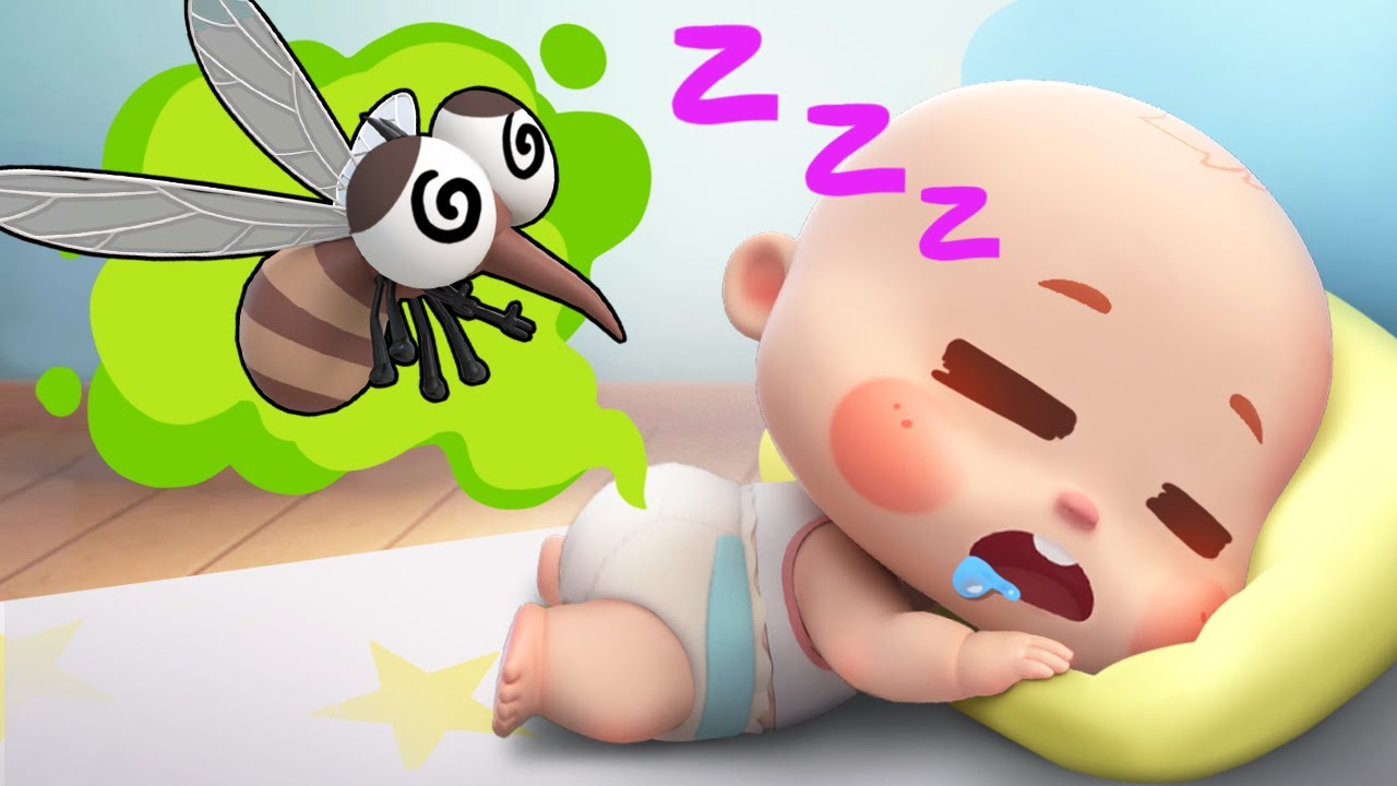Mosquito Song | Go away Mosquito | 10 in the Bed | Nursery Rhymes & Kids Songs | Yes! Neo | BabyBus