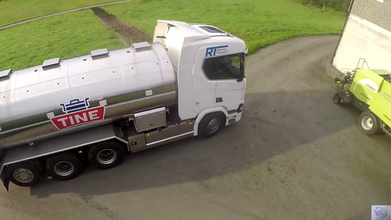 Tankbil ankomst