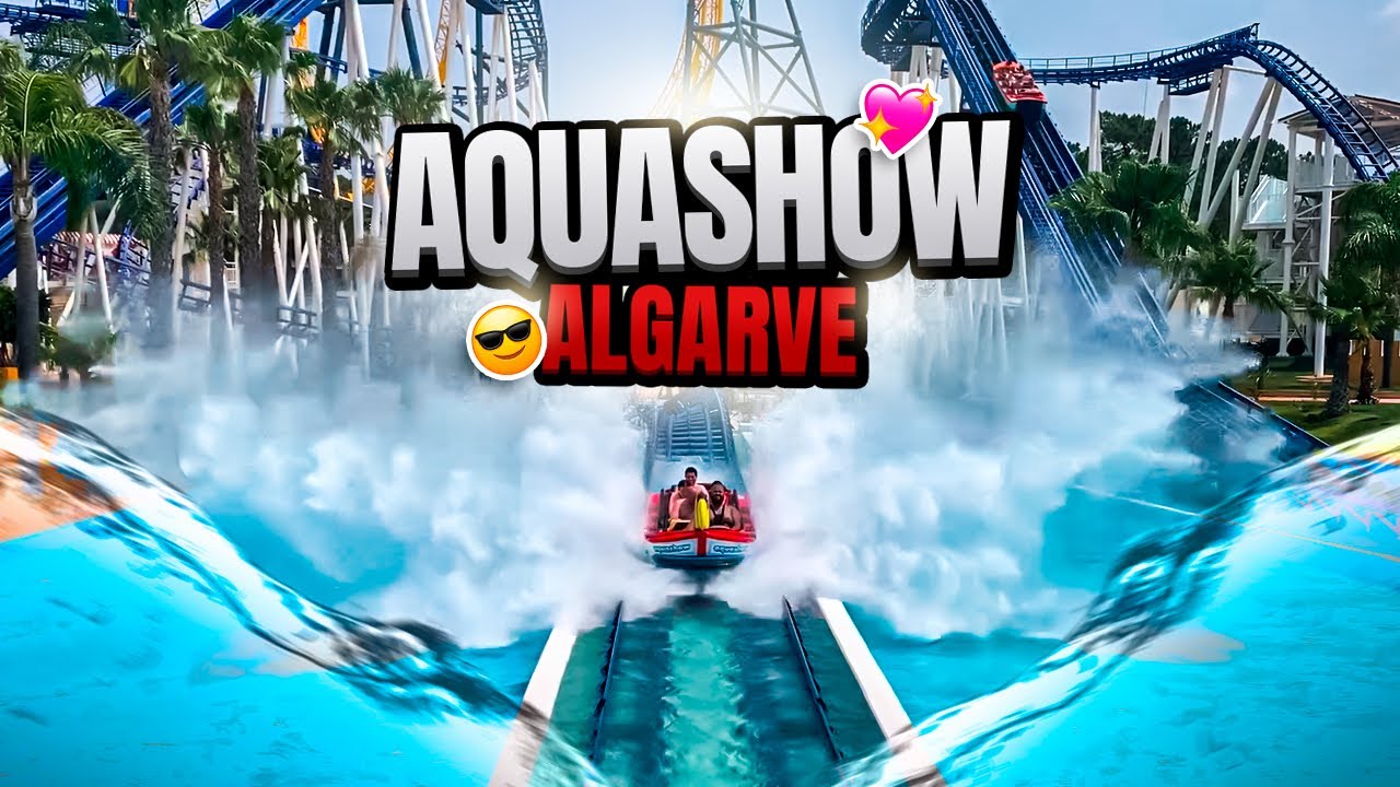 Parque Aquático em Portugal - AQUASHOW / ALGARVE ☀️🌊