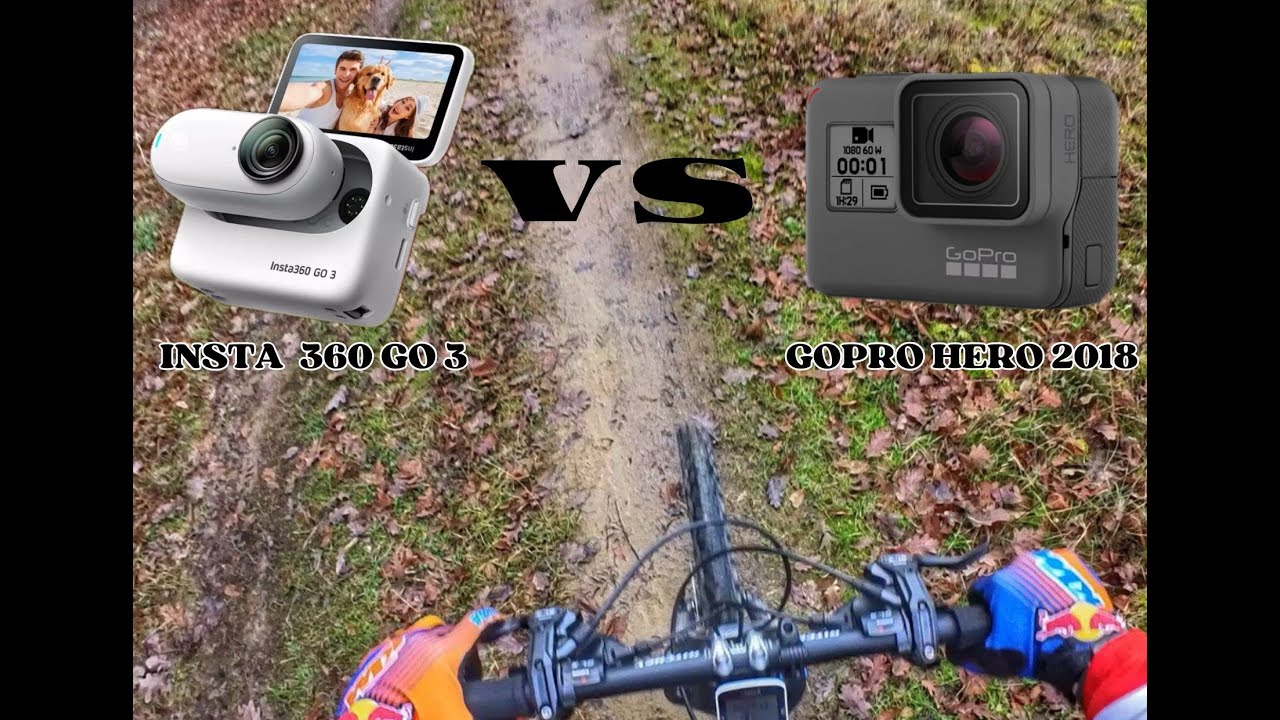 INSTA360 GO3 vs GOPRO HERO 2018| MTB Test