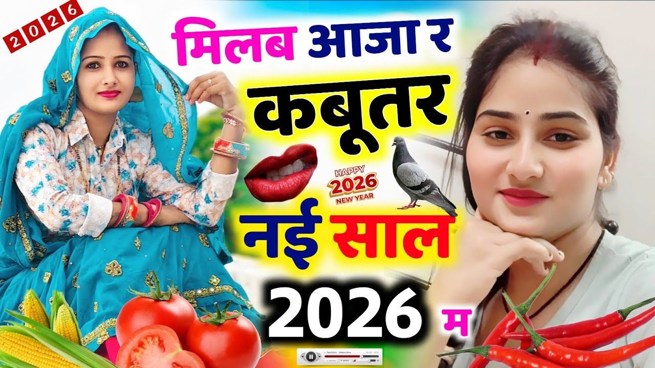 2026 मे सिर्फ यही चलेगा ✓ मिलब आजा र कबूतर 2025 म ( KR Devta ) Happy New Year Meena Geet