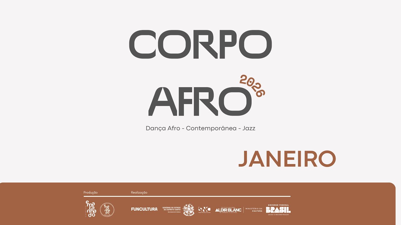 CORPO AFRO 2026