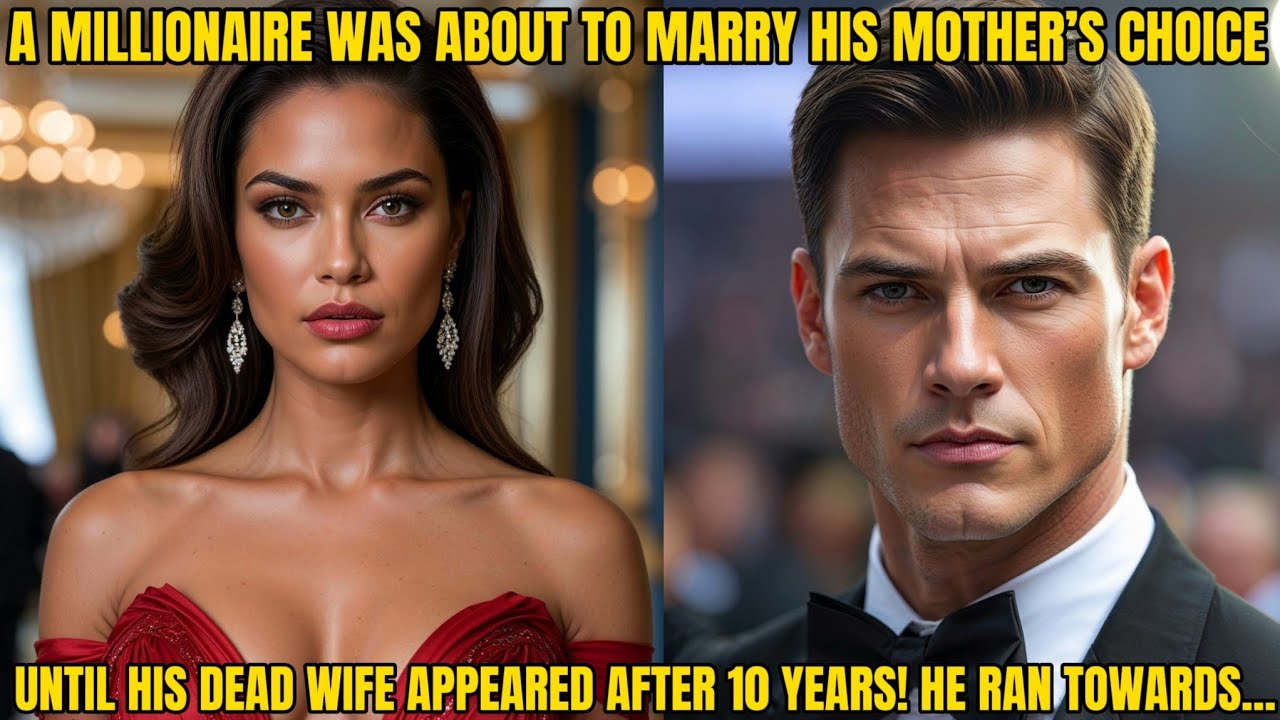 A millionaire was about to marry his mother’s choice — until his lost wife appeared after ten years.