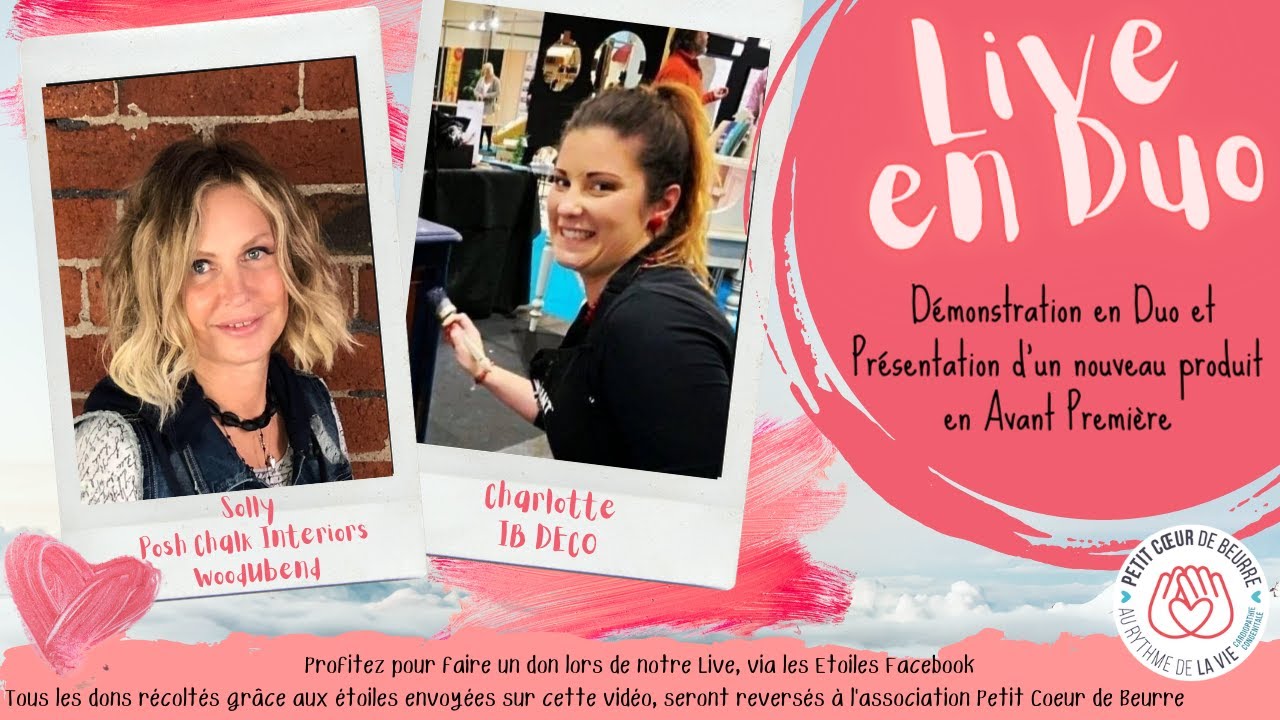 Live en Duo avec Solly Jo Moore (Posh Chalk Interiors / WoodUbend)