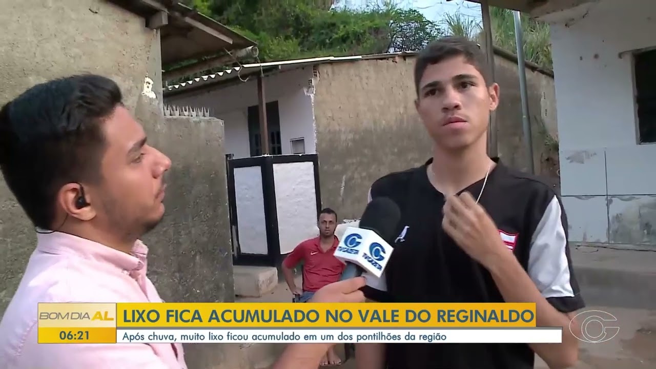 Chuva arrasta lixo e provoca acúmulo em pontilhão no Vale do Reginaldo - 21/01/2026