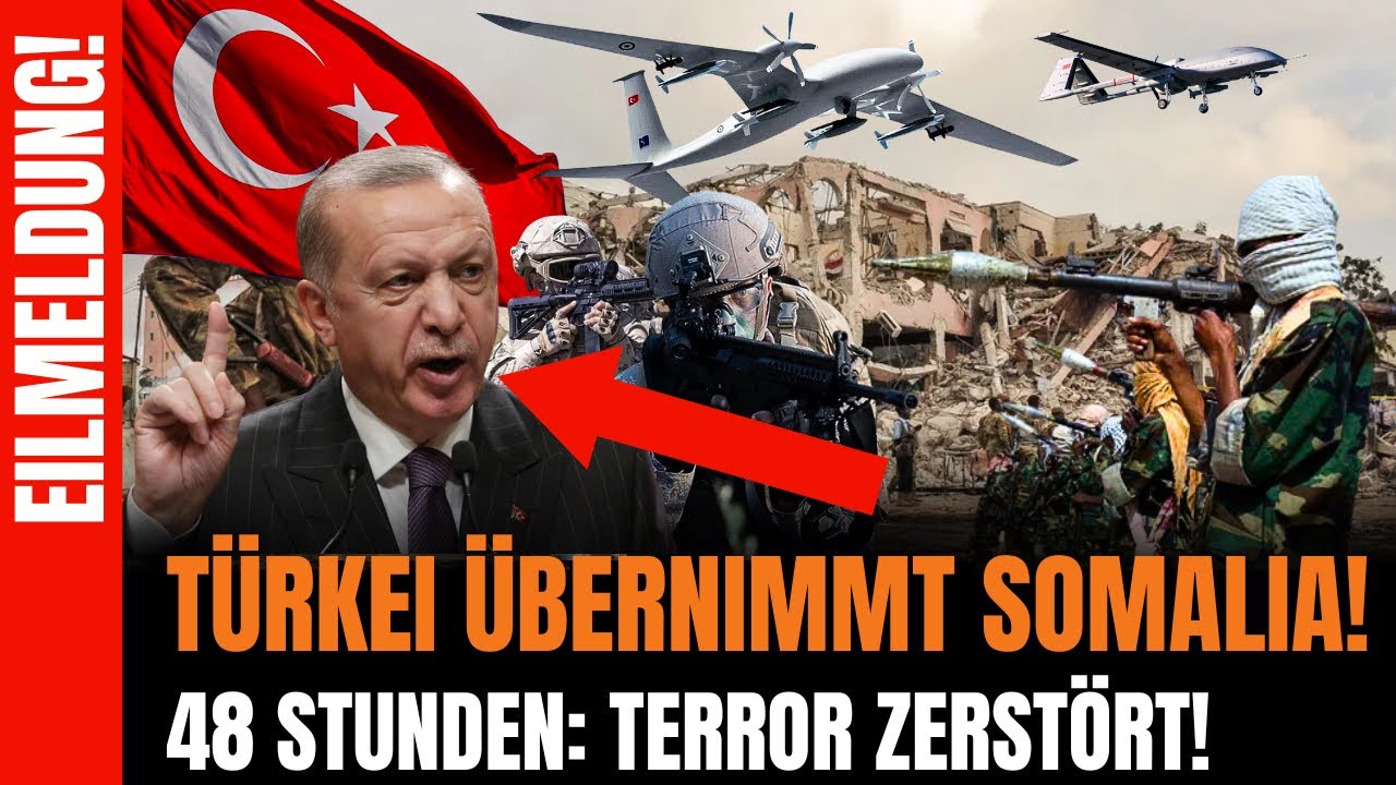 🚨UNFASSBAR!! Türkei vernichtet Al-Shabaab in 48 Stunden – Akıncı & TB2 Drohnen sichern Somalia!