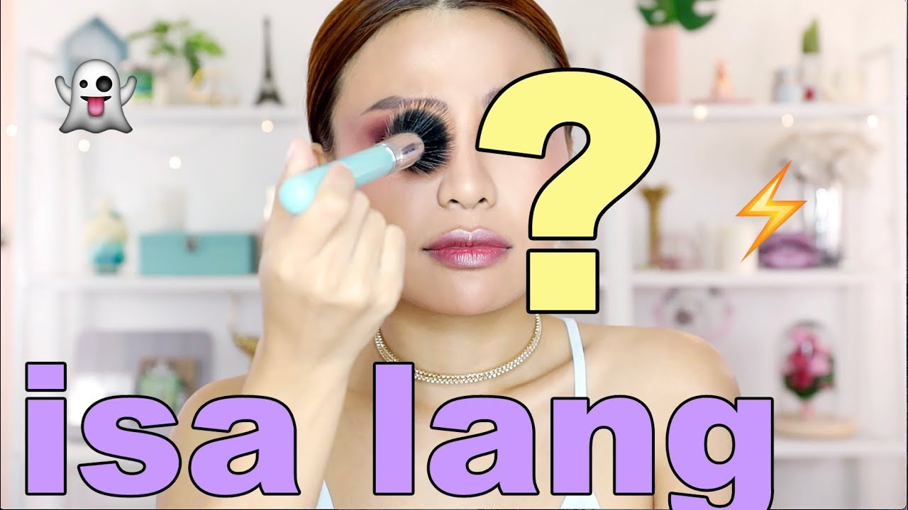 FULL Face Make Up Using ONE BRUSH ONLY (Kinaya Ko Ba?)
