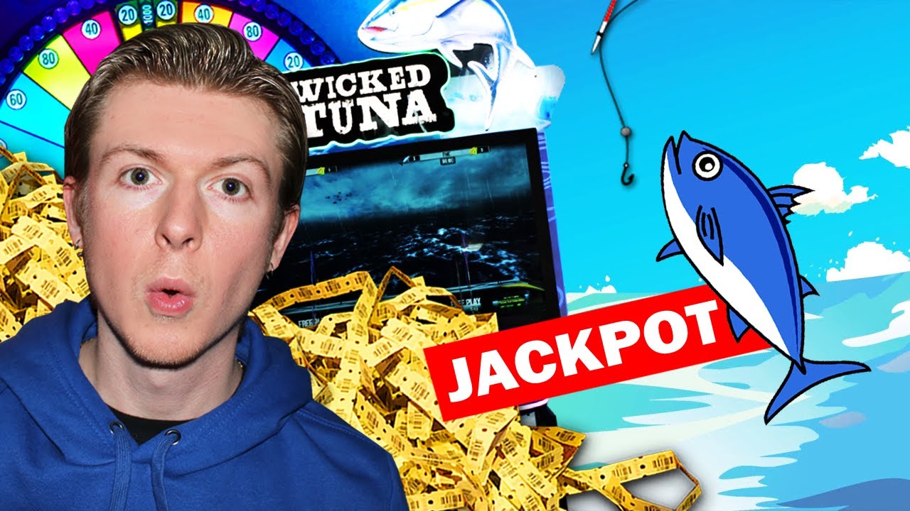 Fishing for the MEGA Jackpot at the Arcade!!