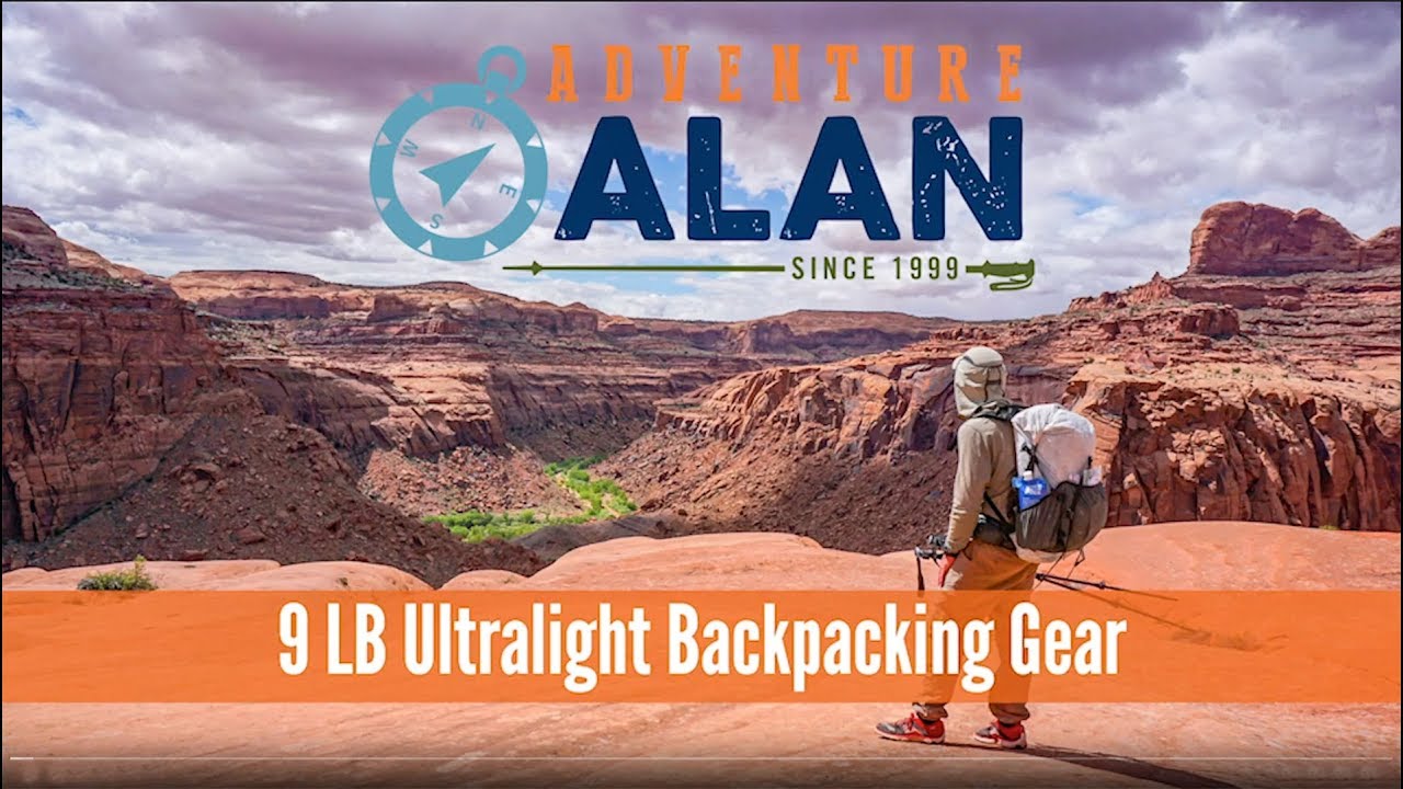 9 Pound Ultralight Backpacking Gear List