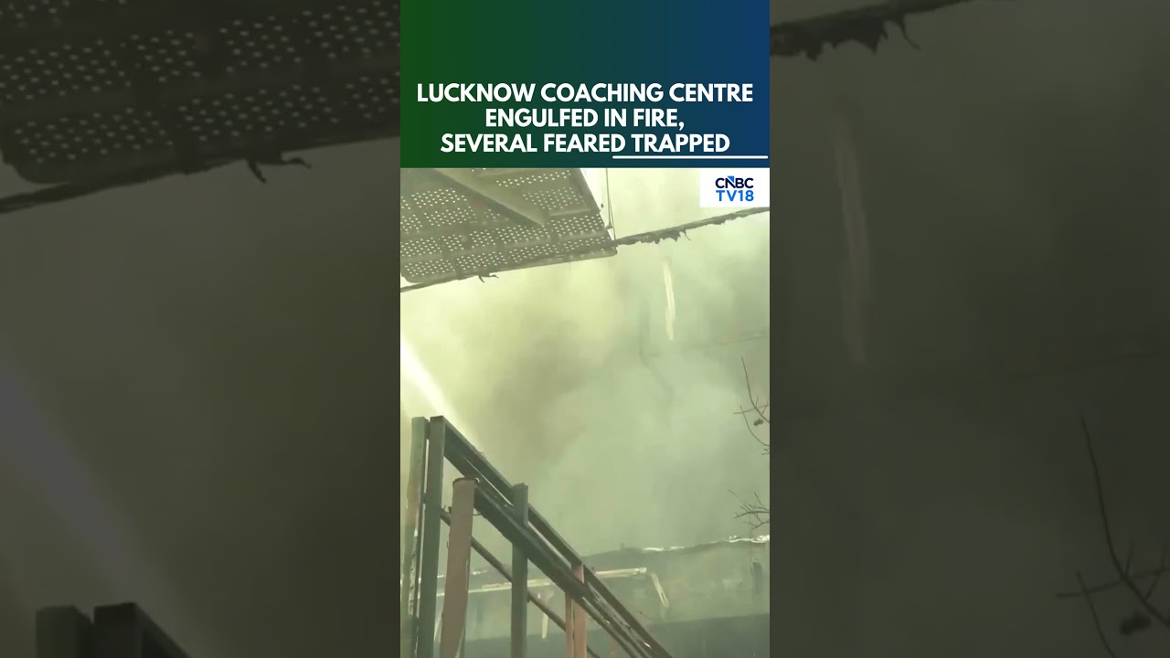 Lucknow Coaching Centre Fire Sparks Rescue Operation, Several Feared Trapped | U.P News | N18S