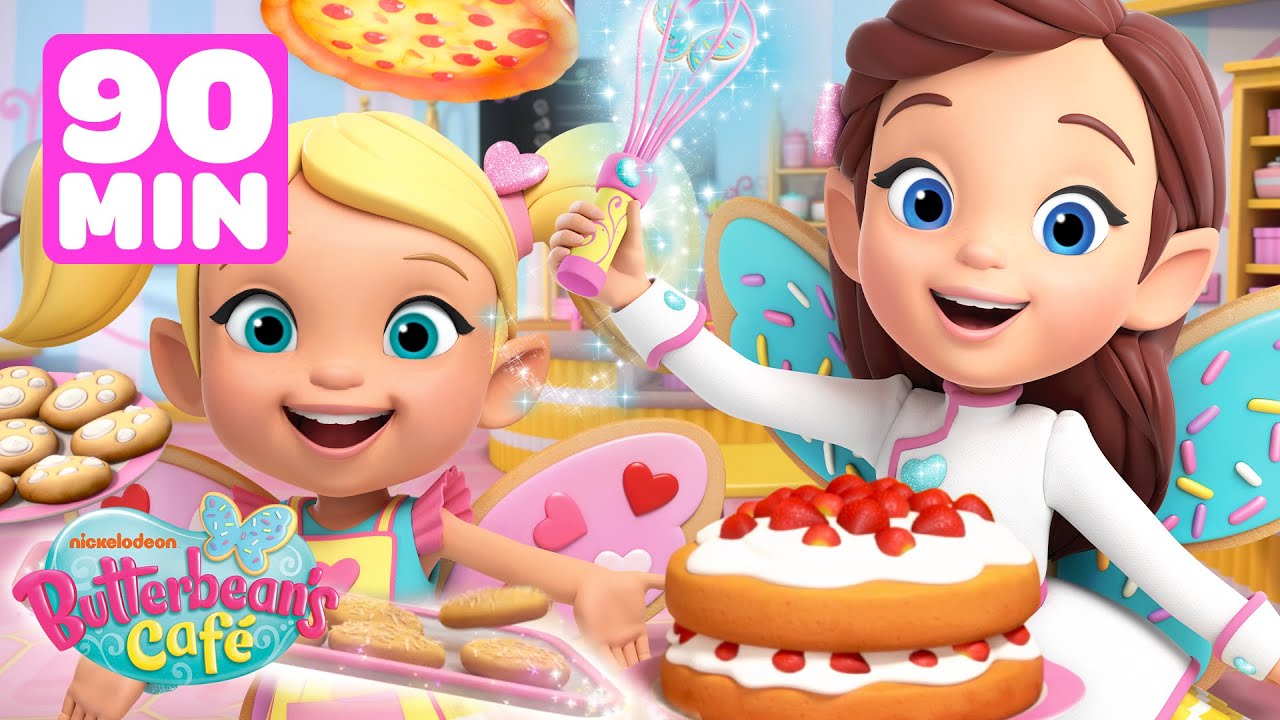Butterbean Bakes Cakes, Special Deliveries, & More SWEET Treats! 🍰 #2 | 90 Mins | Shimmer and Shine