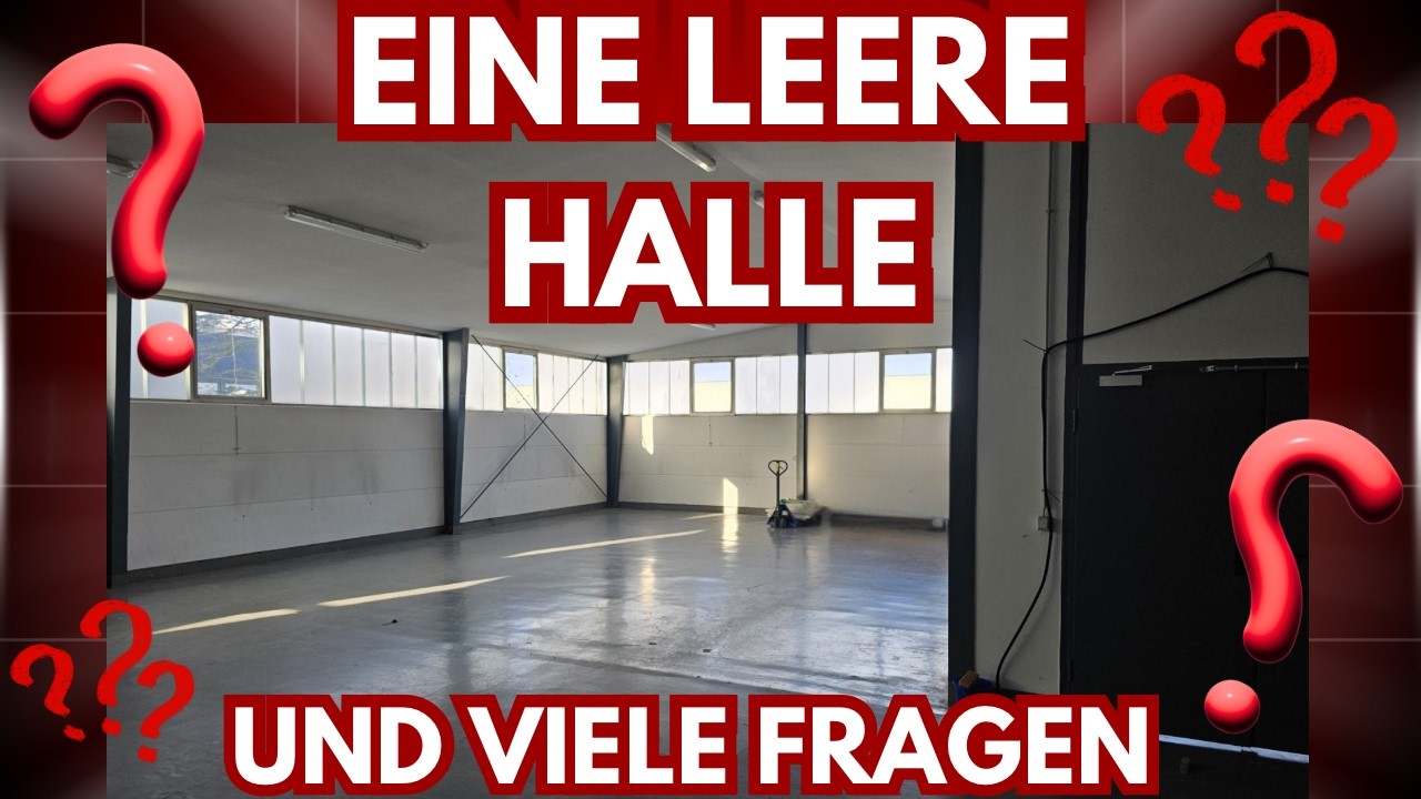 Eine LEERE Halle und viele Fragen ???