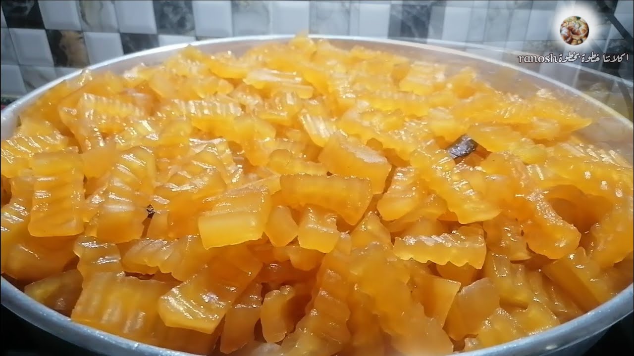 مربى اليقطين القرع الطريقة الأصلية بدون مبيضات واللون وطعم رهيب 🎃🎃🎃😋#مربى #القرع #اليقطين #حلو