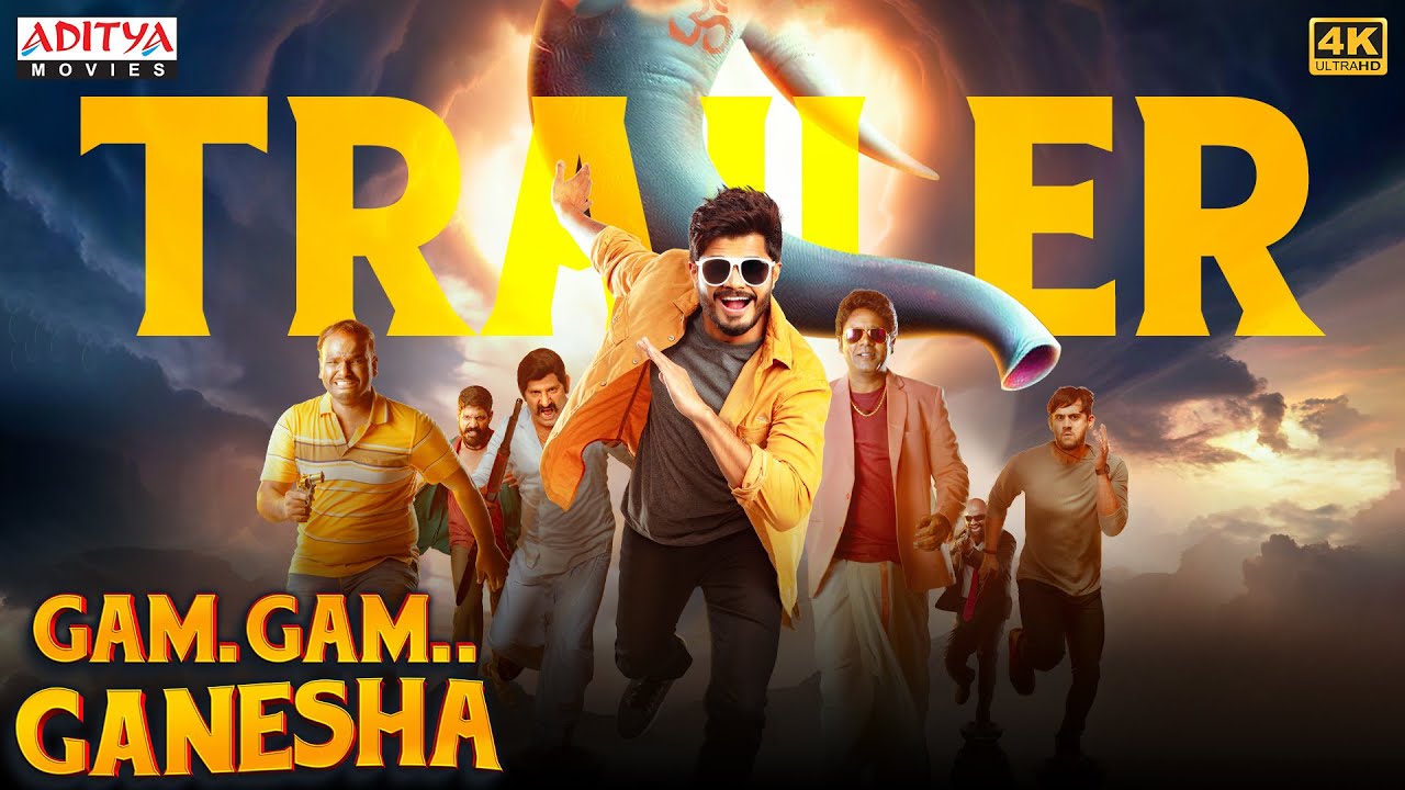 Gam Gam Ganesha Movie Trailer - Hindi | Anand Deverakonda | Pragati Srivastava | South Movie 2026