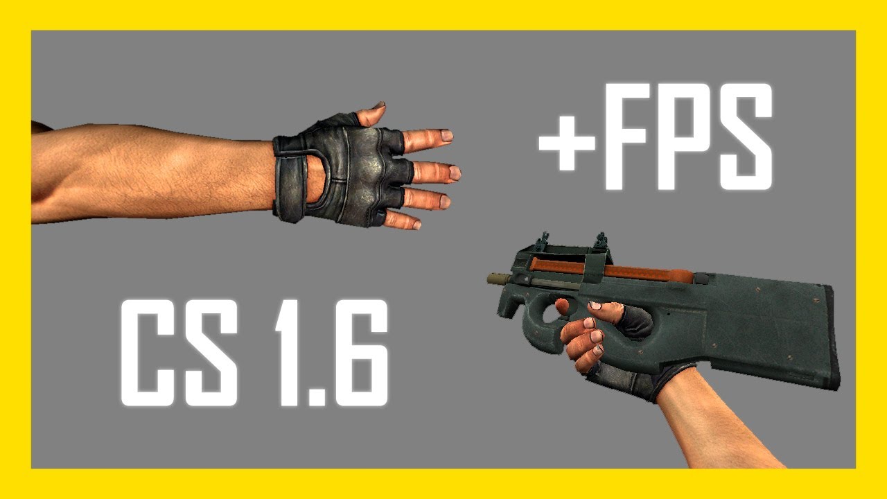 CS 1.6 | CS GO Leet | Armas / Weapons | Bajos Poligonos / Low Polygons | Proyecto GoldSrc