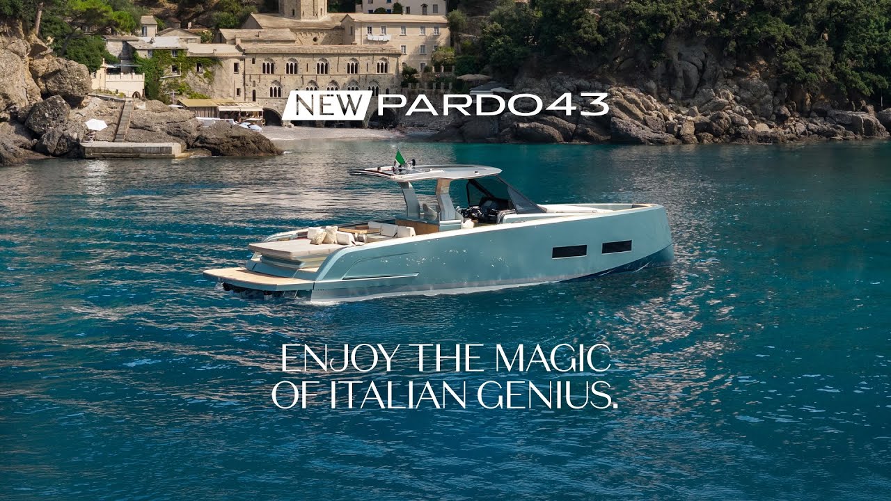 The New Pardo 43 - Enjoy the magic of Italian genius. Again.