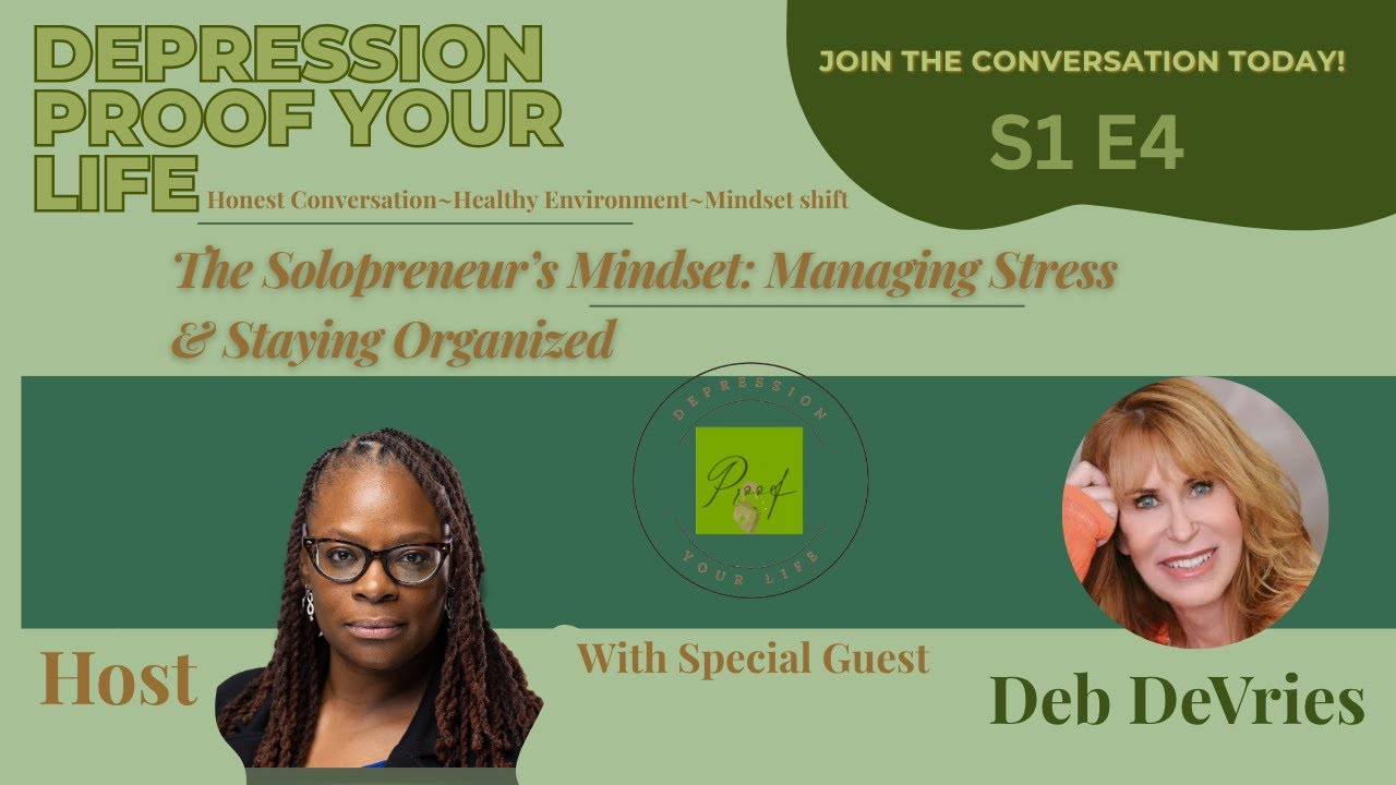 The Solopreneur's Mindset  Managing Stress and Staying Grounded | S1 E4