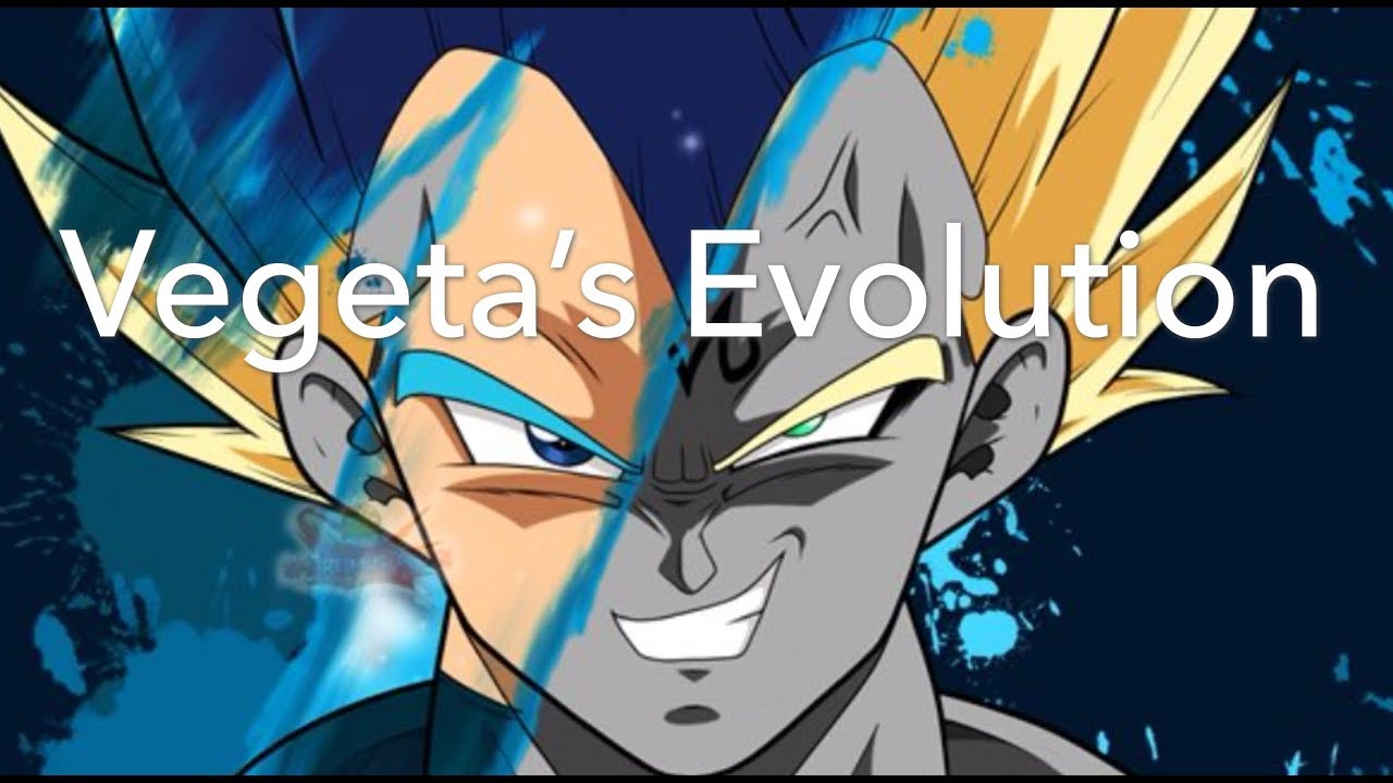 Evolution of Vegeta - Speed Art