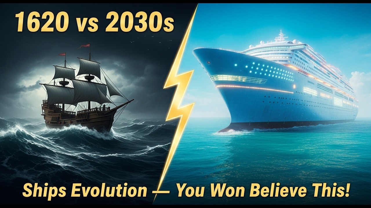 Ships Evolution That Will Blow Your Mind — 1620 to 2030s 🚢
