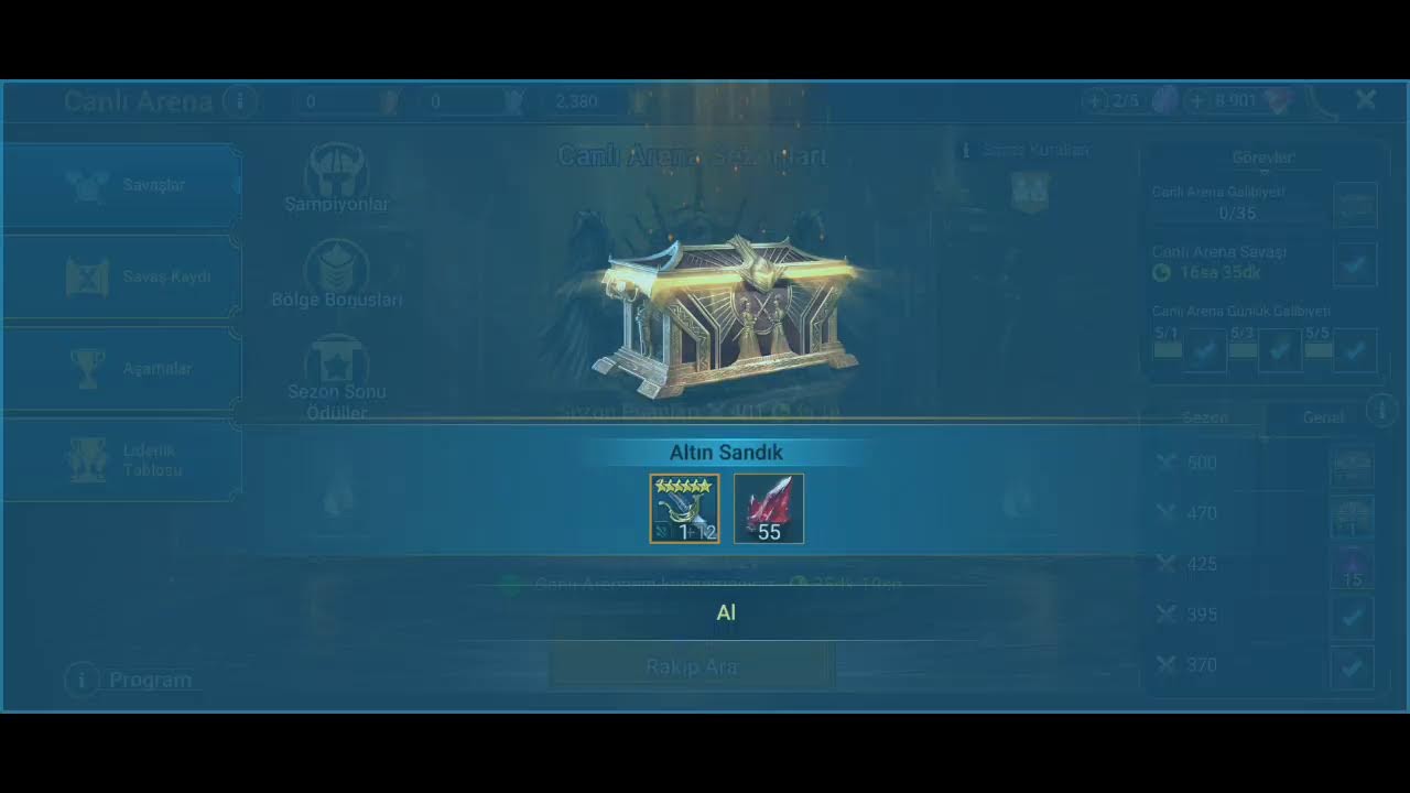 Live arena raid