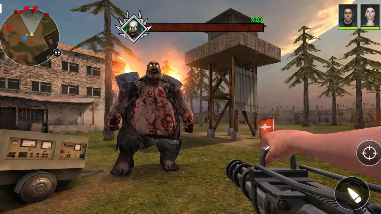 Mega Zombie Boss Fight – Final War Begins 💀🔥. #zombie 