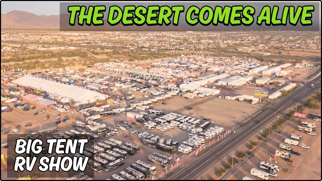 Quartzsite Comes Alive | Big Tent RV Show & Sell-A-Rama
