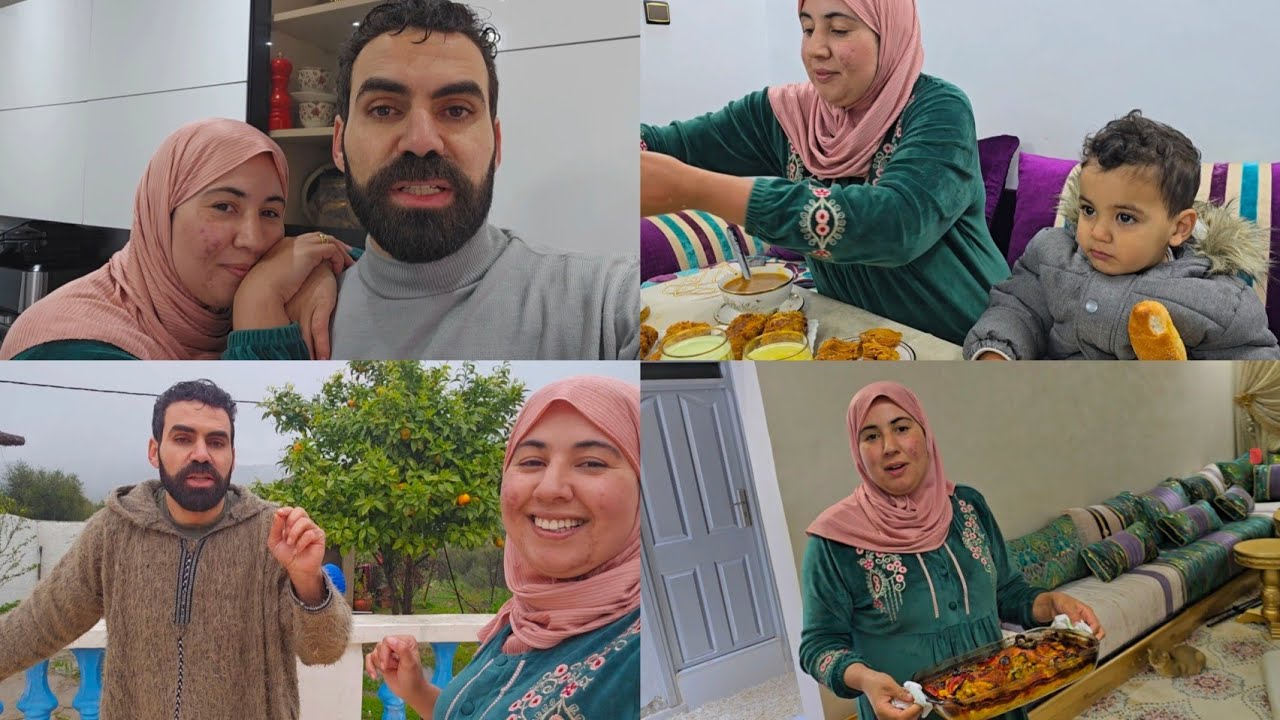اليوم 18 فرمضان🌙 وصال ما قداتها فرحة بناتها جاو