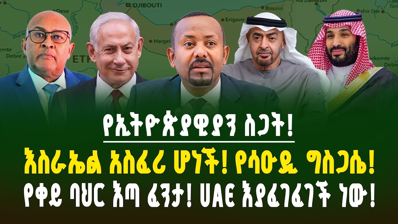 የኢትዮጵያዊያን ስጋት! እስራኤል አስፈሪ ሆነች! የሳዑዲ ግስጋሴ! ቀይ ባህር እጣ ፈንታ! UAE እያፈገፈገች ነው! | ገበያ ፖድካስት | Ethiopia