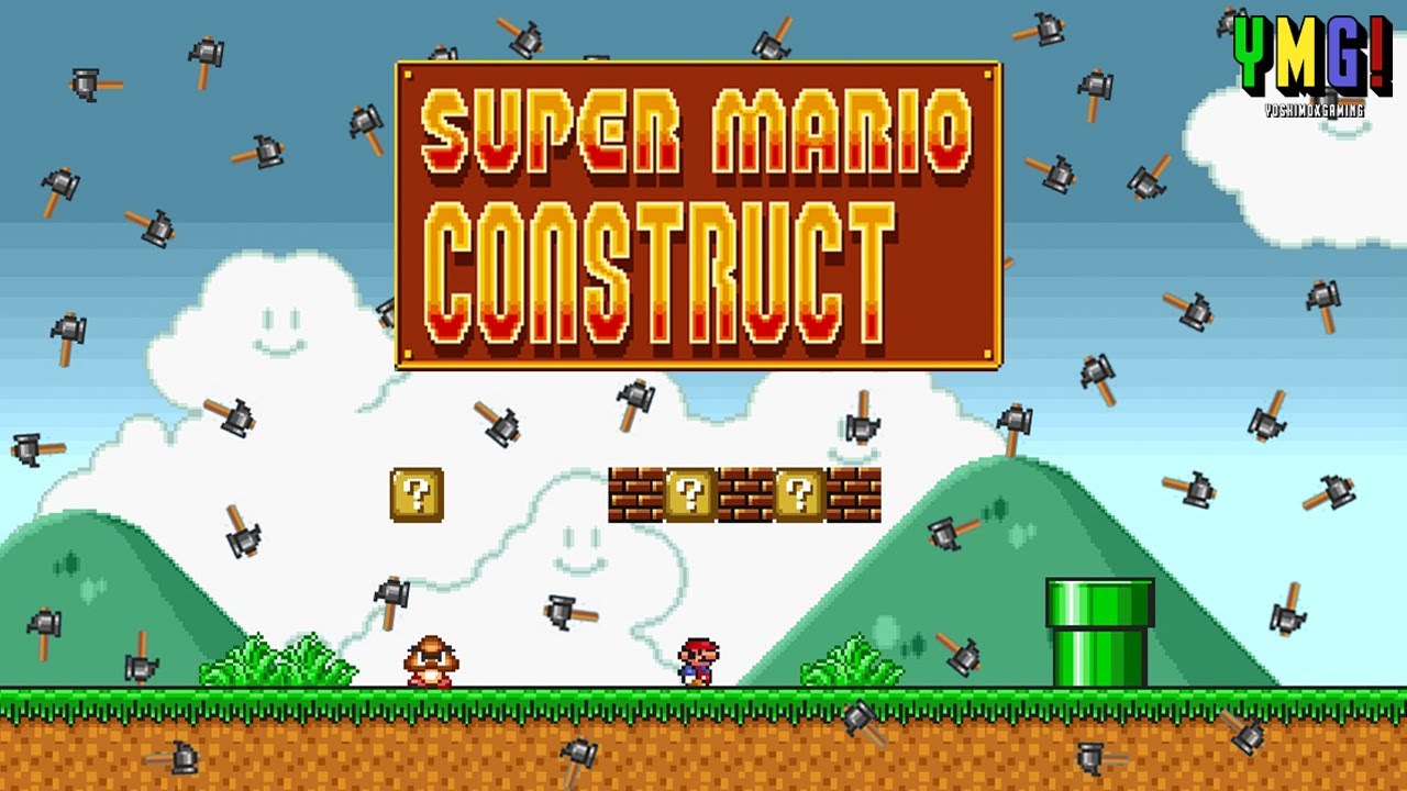 World 1-1 but its raining hammers in Super Mario All-Stars Style