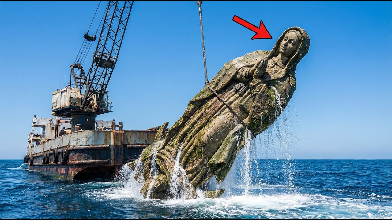Niesamowita restauracja: 500-letnia figura Matki Bożej z Guadalupe odzyskana z oceanu