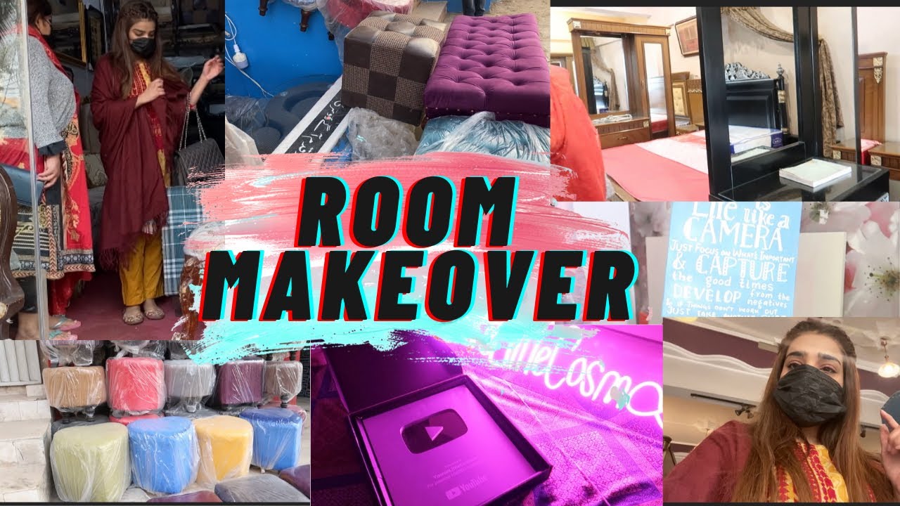 Room Makeover - Furniture Hunt And Room Decor Pieces | Yusravlogs