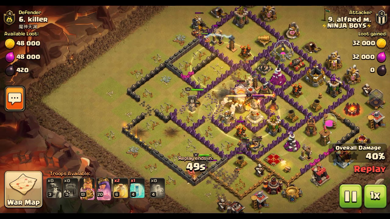 COC clan war classic