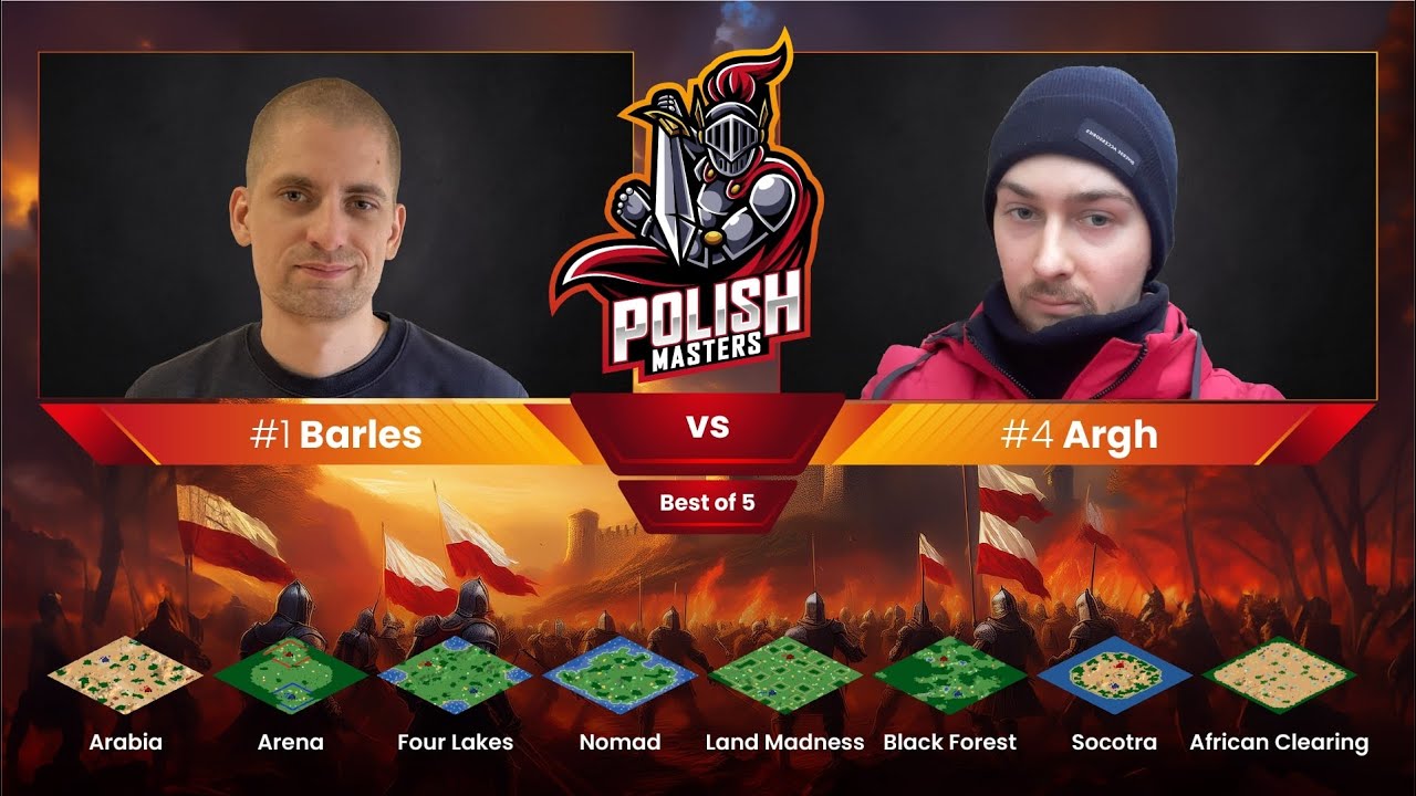 #1 Barles vs #4 Argh | Polish Masters | Półfinał | Best of 5