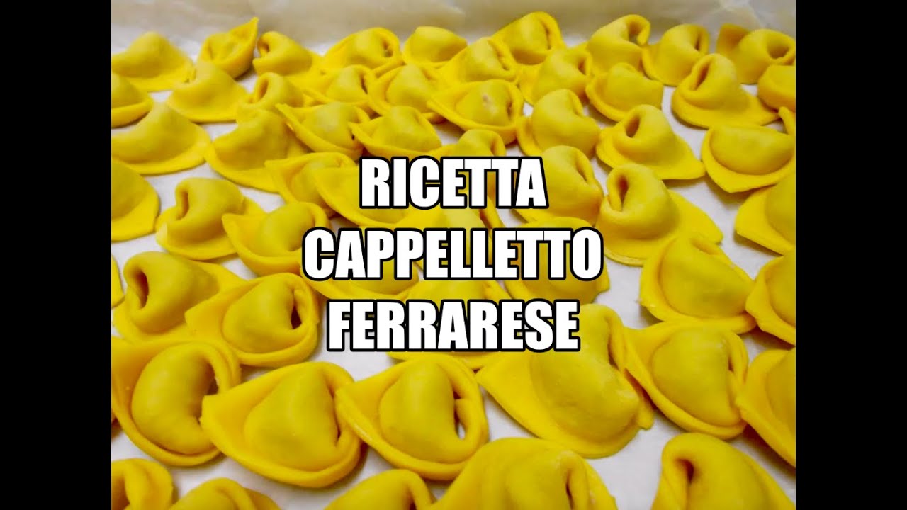 Videoricetta del Cappelletto Ferrarese