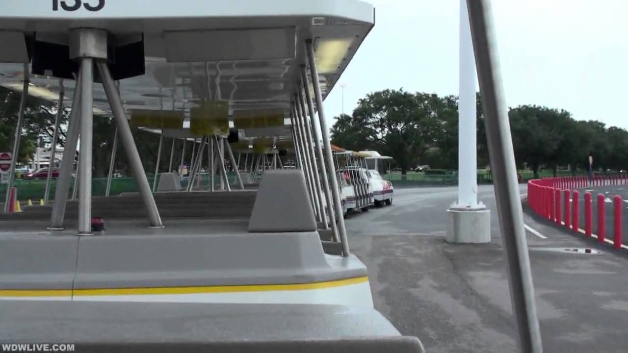 Magic Kingdom Tram Ride in HD