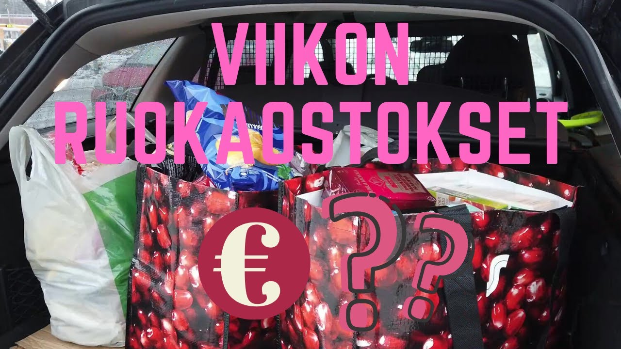 Viikon ruokaostokset osa 2