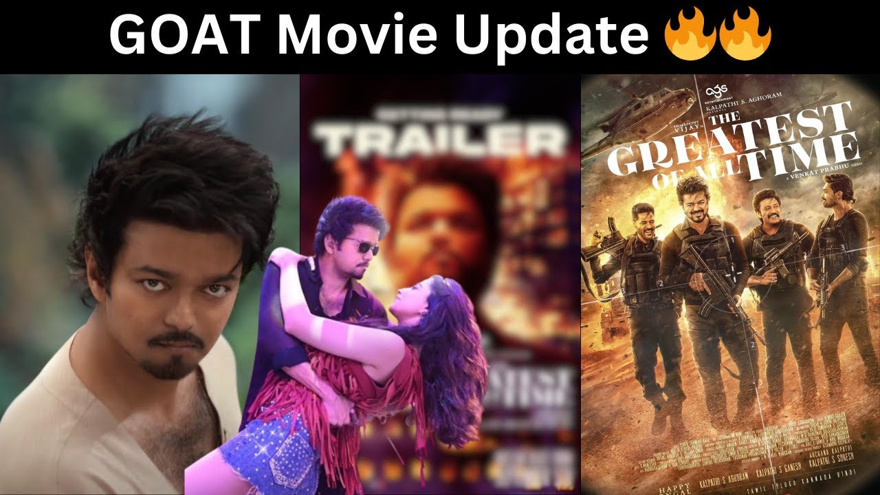 GOAT Movie Update 🔥🔥 l #thalapathyvijay #thalapathy #vijay #greatestofalltime #movieupdate #tvk