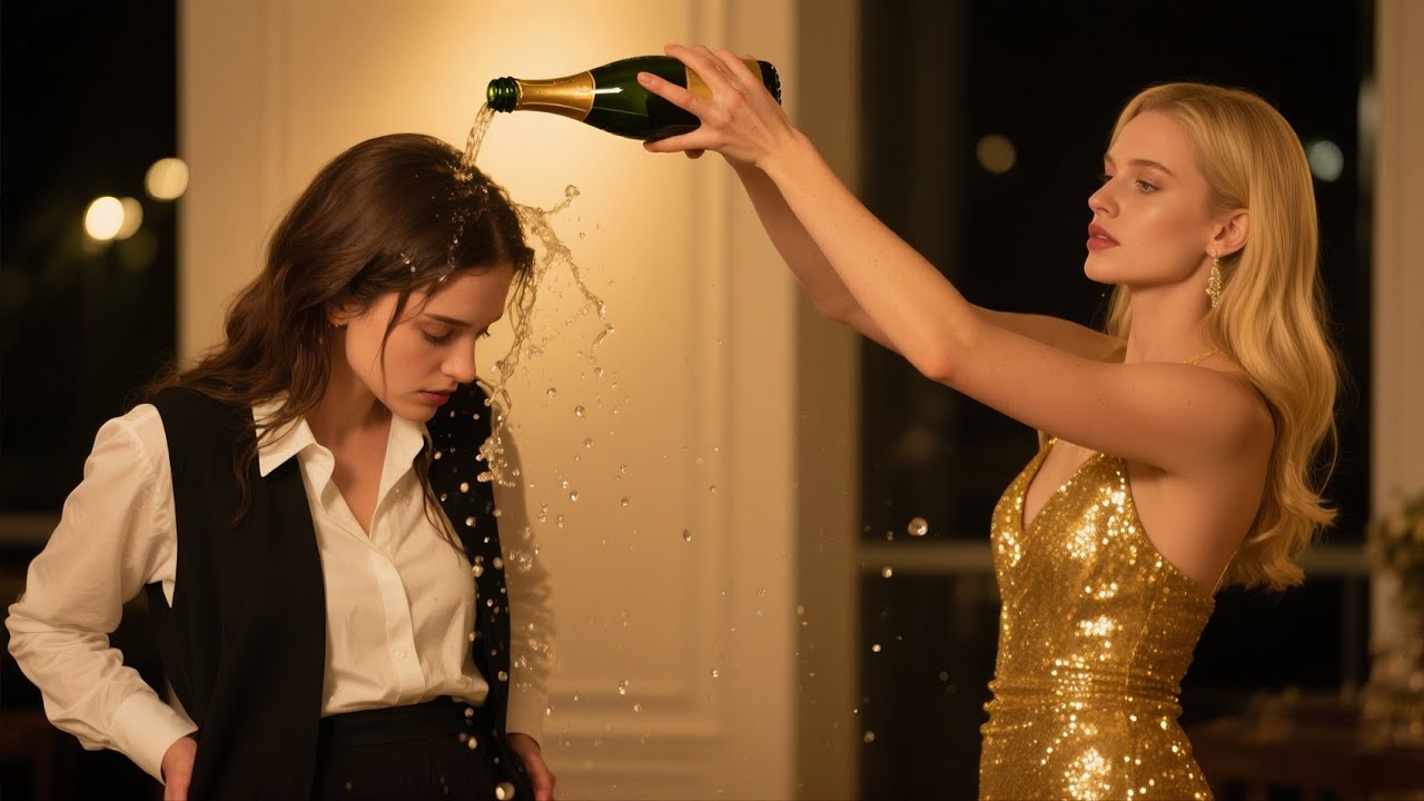 They Humiliated a Waitress with Champagne — Unaware Her Fiancé Was the Mafia Boss