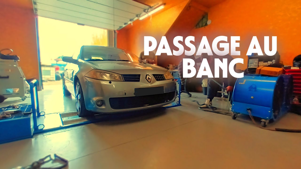 LA MEGANE RS PASSE AU BANC !!!
