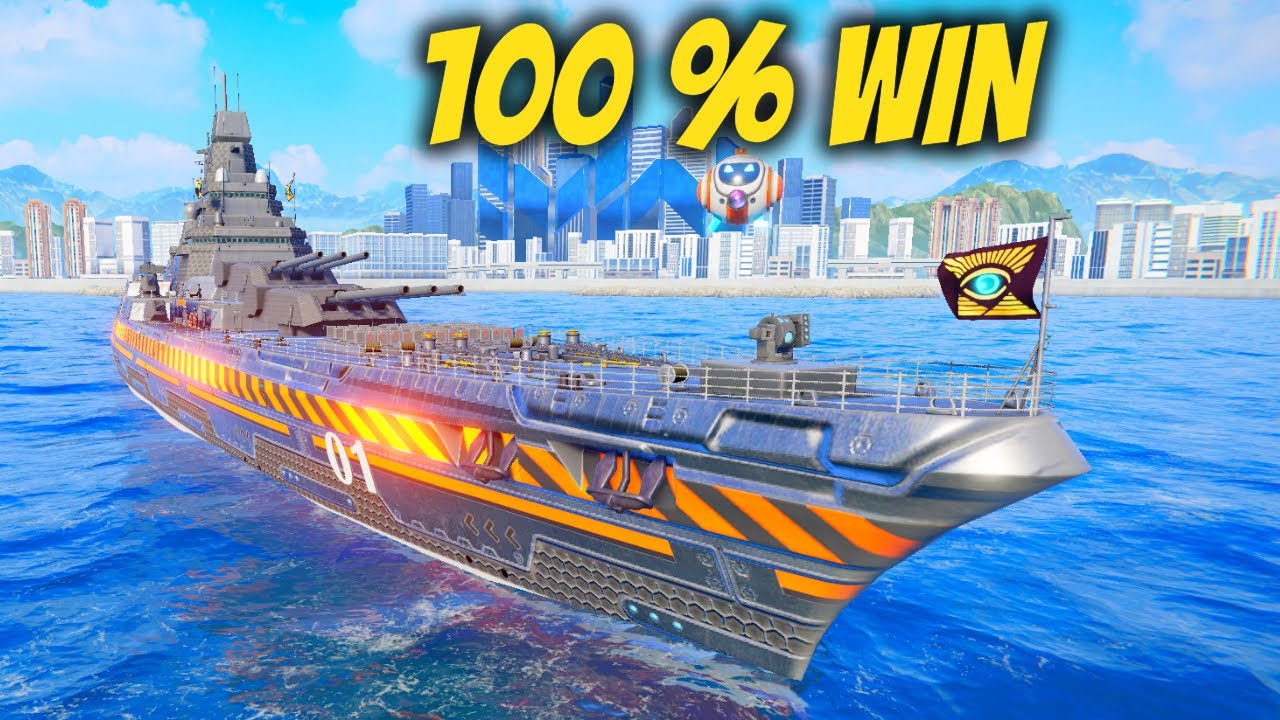 Huaqing Battleship Makes You Win Battles Without Playing - Modern Warships