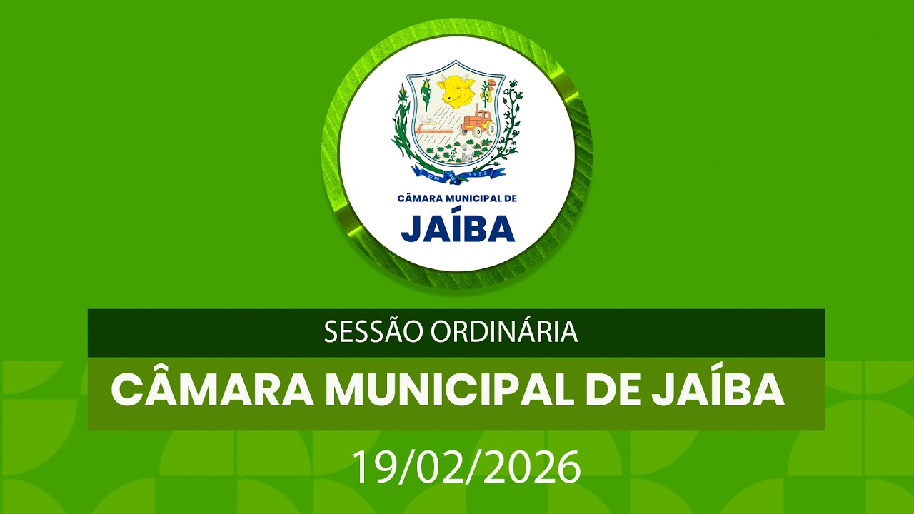 23ª Reunião Ordinária -  Câmara Municipal de Jaíba
