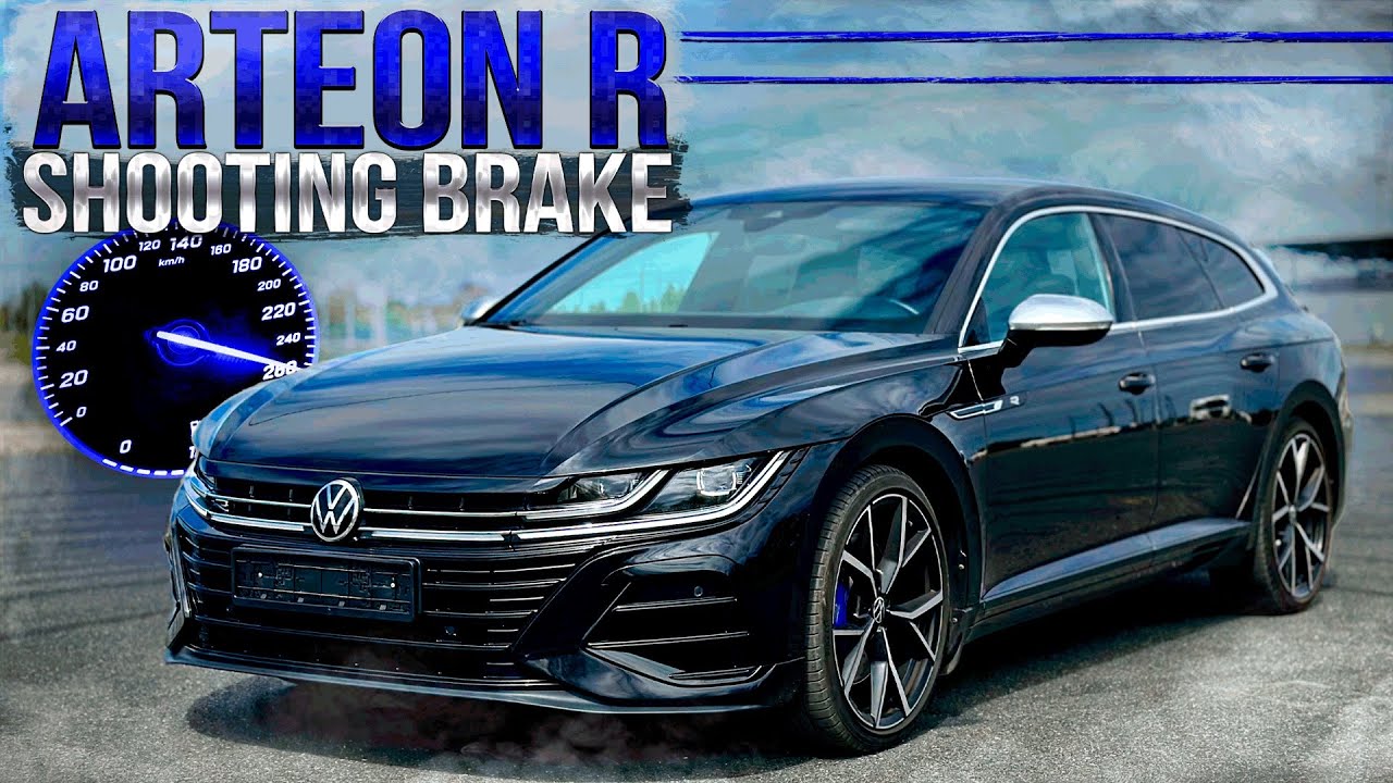 Злой универсал от VAG. Volkswagen Arteon Shooting Brake R 320hp. Не хуже чем у AcademeGa.
