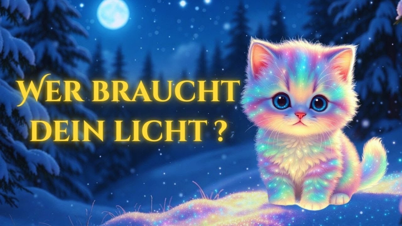 Lumi, das Regenbogen-Kätzchen 🌈 | Eine berührende Gute-Nacht-Geschichte zum Einschlafen
