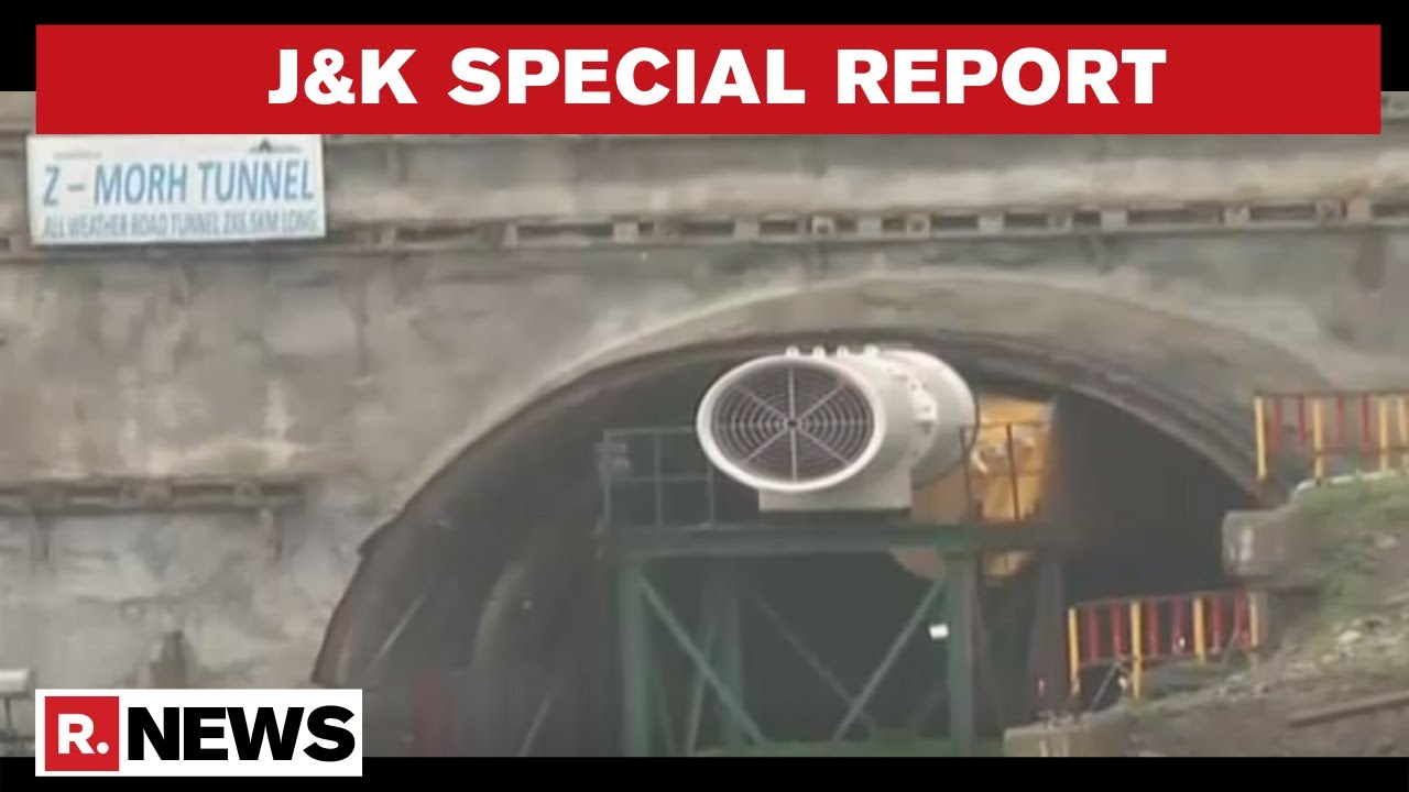 Z-Morh Tunnel In J&K's Sonamarg Opened In Ceremonial Blast, To Give Connectivity Boost | Republic TV