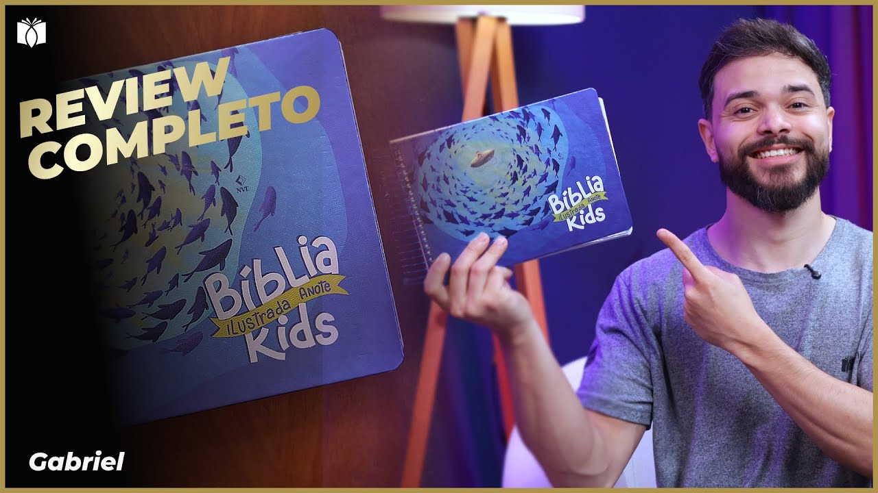 Review completo da Bíblia Ilustrada Anote Kids – recursos incríveis para as crianças!