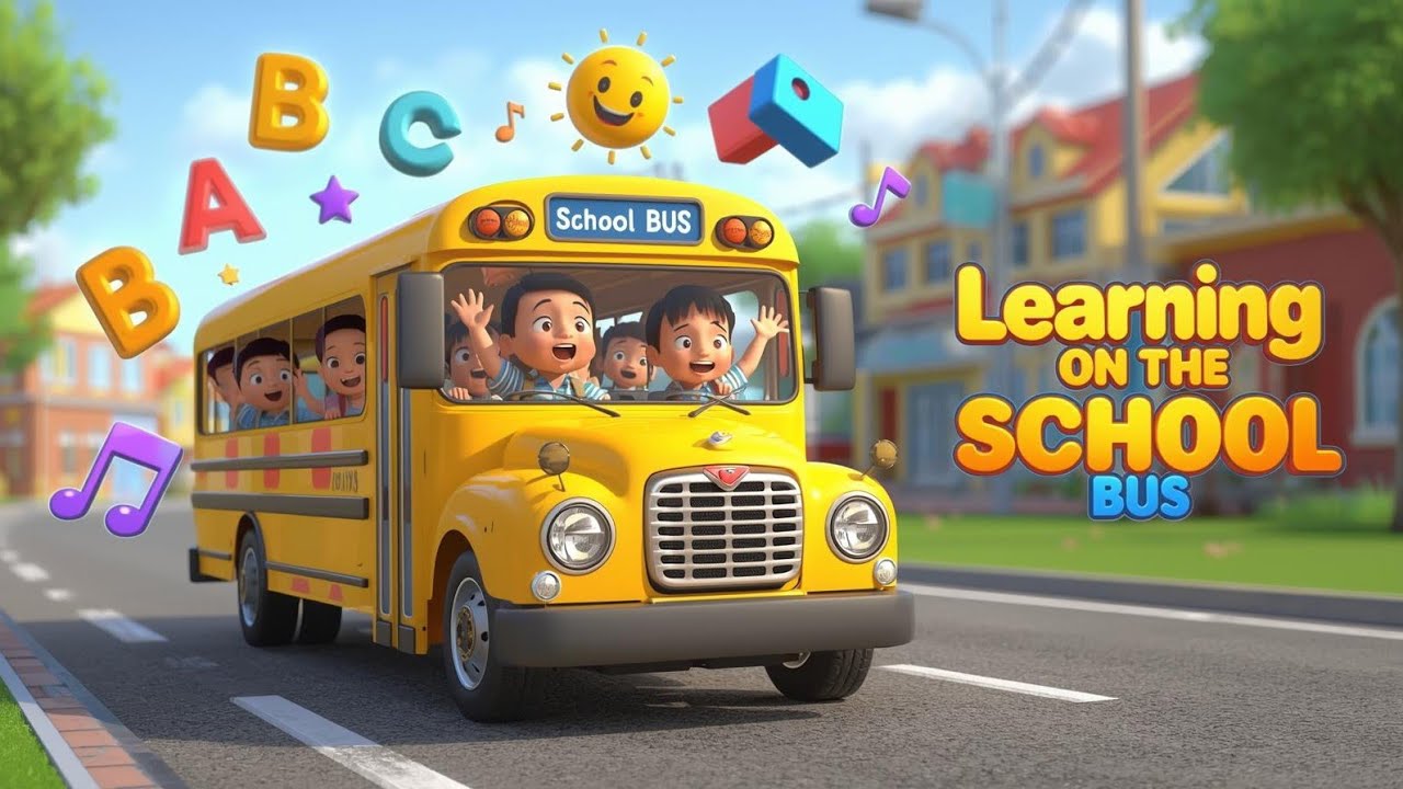 School Bus Learning Adventure! 🎒 Fun ABC & Counting Song @QuestfulKids @bookofbiblestories-i6f 
