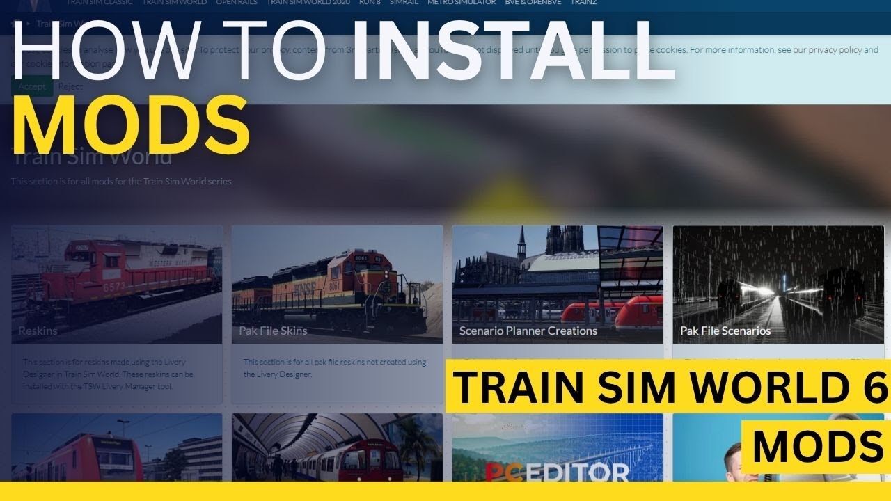 Как установить моды в Train Sim World 6 &mdash; полное руководство по моддингу и руководство по загрузке